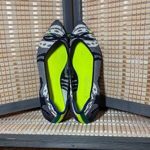 Rothy's The Point Bow Botanical Women's Flats